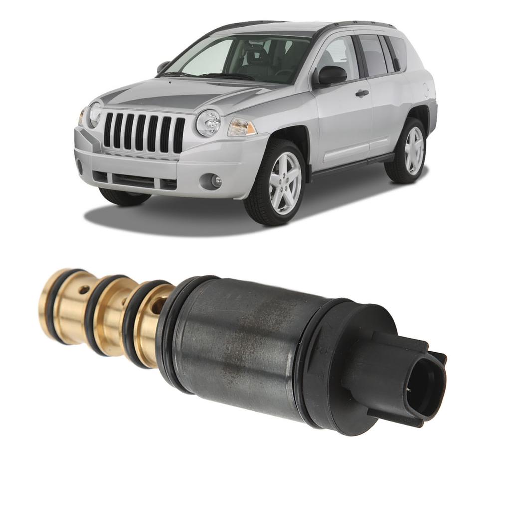 AC Compressor Electronic Control Valve Air Conditioning Solenoid Valve Sensor Replacement for Denso 5SE09C 6SE12C 6SEU16