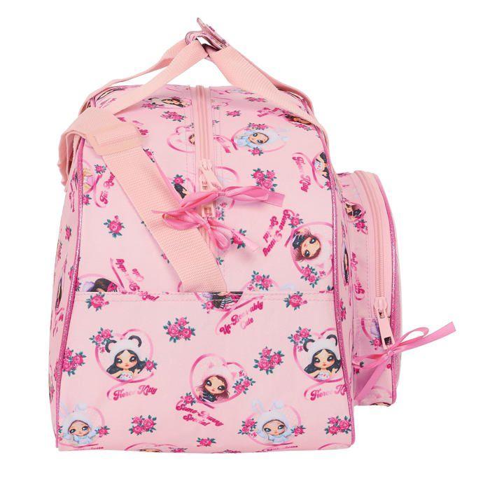 Detský batoh - safta - 40x23x24 cm - Ružový - Polyester - Zips - Nastaviteľné ramenné popruhy - 1 priehradka