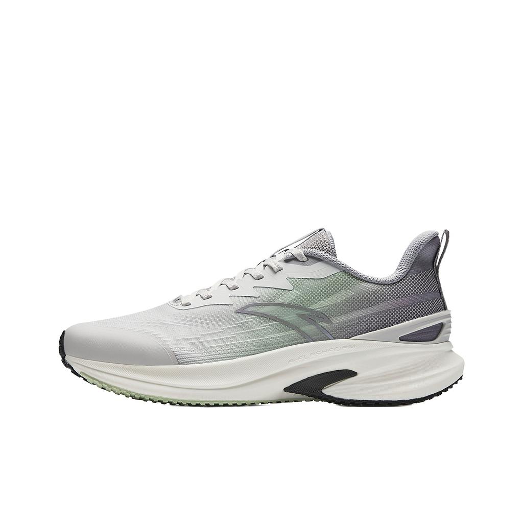 Anta Ling Pao 4 Lightweight Cushioning Professional Running Shoes Men sneaker Cloud-Gray Moss-Green Pigeon-Gray 112535585R-2