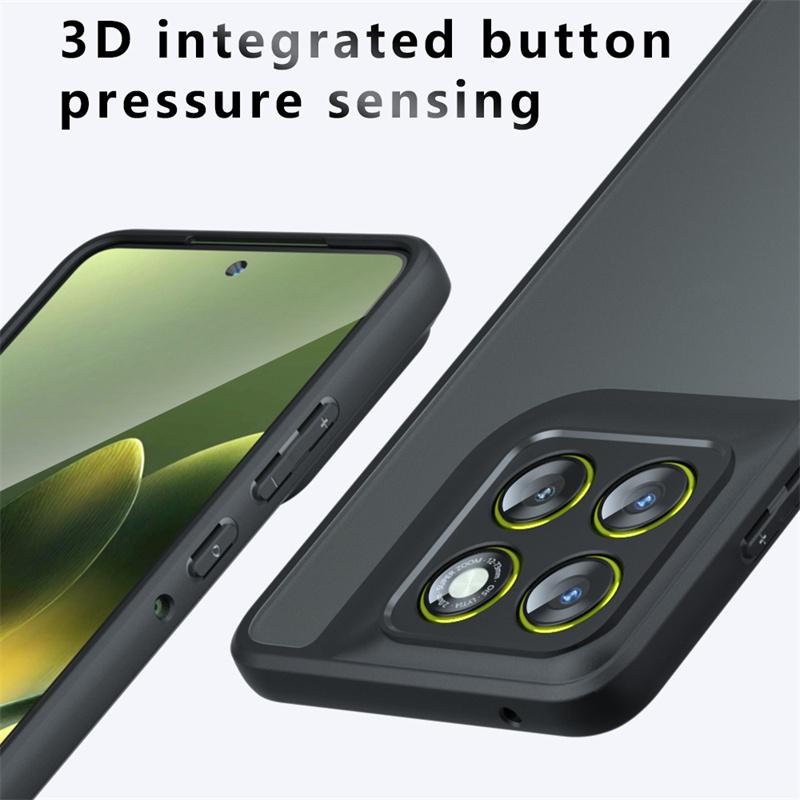 Translucent Frosted Matte Case for Motorola Moto Edge 70 Pro Fusion Fusion+ Cover Shockproof Skin-Touch Hard Shell Frame Fundas