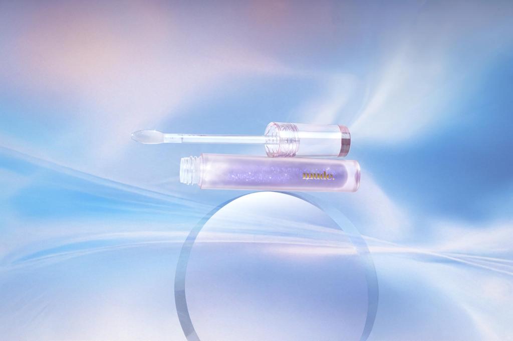 Blue Fantasy Edition Glace Lip Gloss Sand mude. B01/Blue