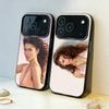 Z-Zendaya Handyhülle Für iPhone17,16,15,14,13,12,11,Pro,MAX Grau Matt Silikon Schwarze Hülle