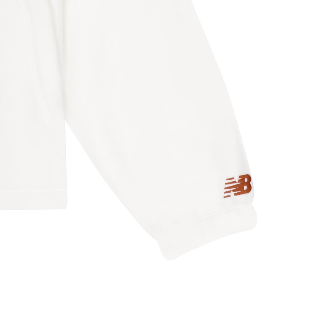 New Balance Sweatshirts Women's Ivory White Stand Collar Moderate NCF42632-IV