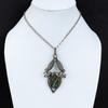 Bloodstone Pendant Copper Wire Wrapped Pendant Decent Pendant Handmade Copper Jewelry Gemstone Pendant For Her Wire Wrapped Jewelry For Gift