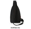 Trendy Lightweight Men's Commuter Chest Bag: Wear-Resistant, Large Capacity, Multi-Compartment Crossbody