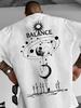 Summer Star Pattern Printed Tshirt Unisexs Loose Tshirt Street Fashion Trend Pure Cotton Soft Breathable