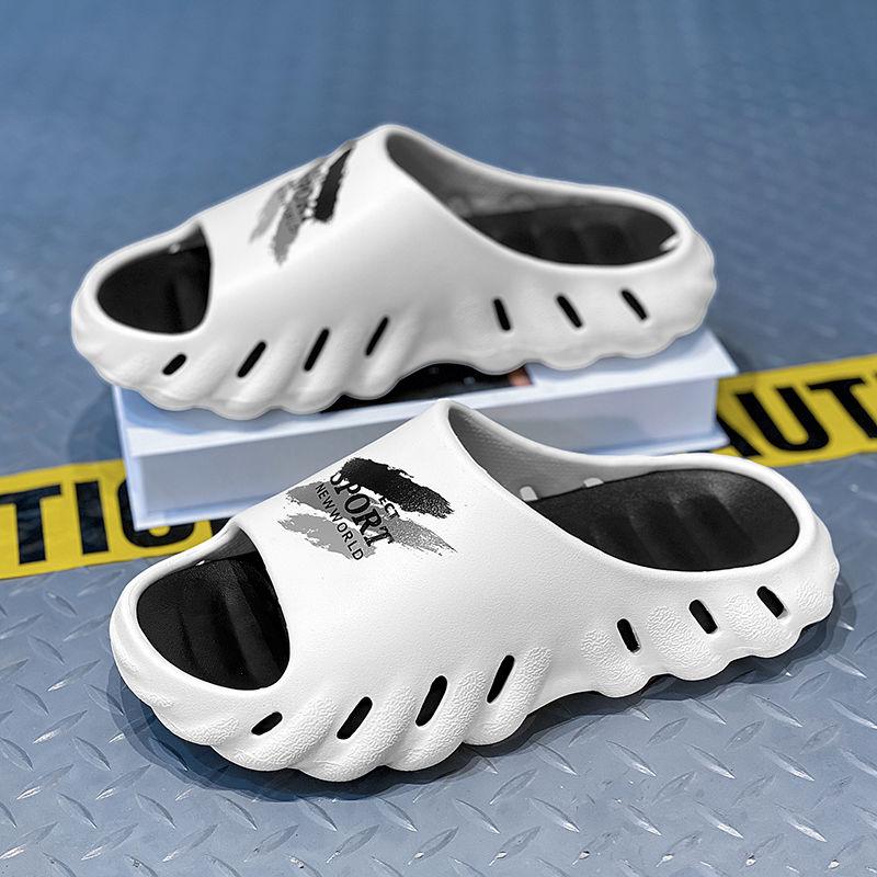 Men's Slippers Summer Soft Sole Non-Slip Thick Sole Durable Beach Sandals Casual