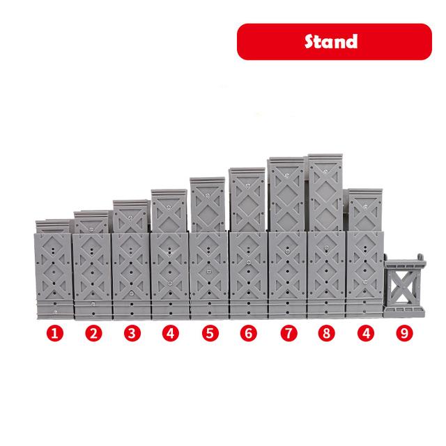 High-Quality 26Pcs High-Quality Wooden High-Quality Railway High-Quality Tracks High-Quality Wood High-Quality Spiral High-Quality Tracks