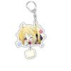 Bocchi The Rock! Gotoh Hitori Plastic Anime Keychain Ijichi Nijika Kita Ikuyo Bag Tag Parts Baji Accessories
