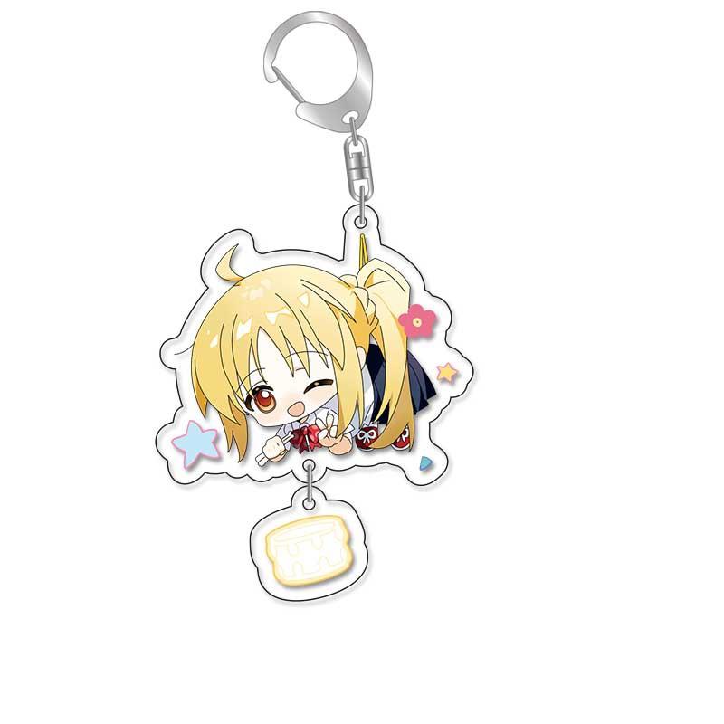 Bocchi The Rock! Gotoh Hitori Plastic Anime Keychain Ijichi Nijika Kita Ikuyo Bag Tag Parts Baji Accessories