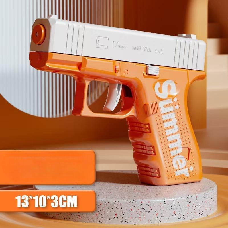Glock Water Gun Children's Toy, Water Spray, Water Play, Large-capacity Press, Continuous Water Gun Children's Toy Gift