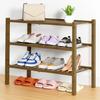 Olanly Bamboo Shoe Organizer Quality Expandable Shoe Rack Stackable Free Standing Wooden Shoe Storage Shelf For Entryway Closet