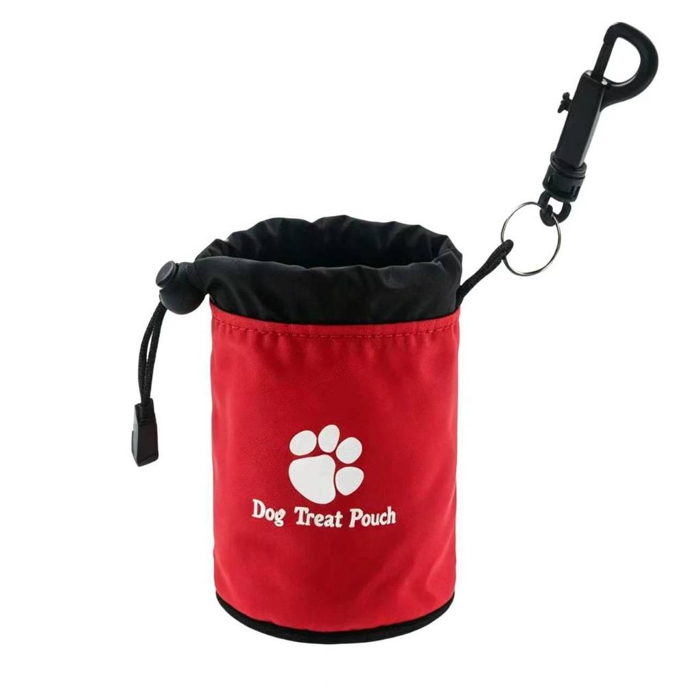 

Drawstring Pet Snack Pouch Portable Puppy Snack Reward Bag Dog Training Accessories