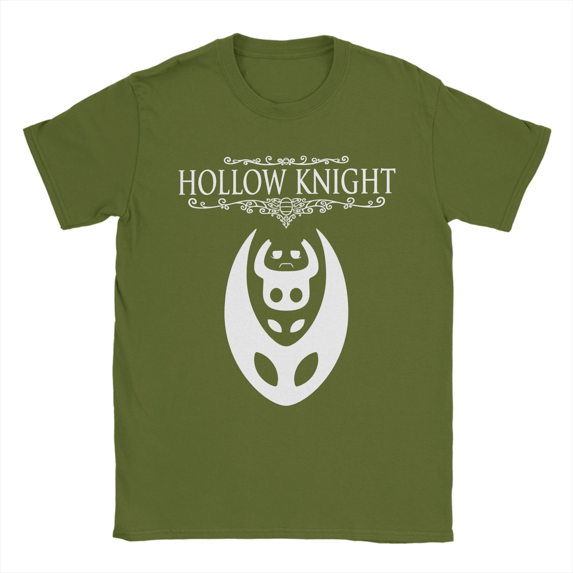 

Hollow Knight Silksong Game T Shirts Men 100% Cotton Novelty T-Shirt Crewneck Tees Short Sleeve Clothing Gift 4XL
