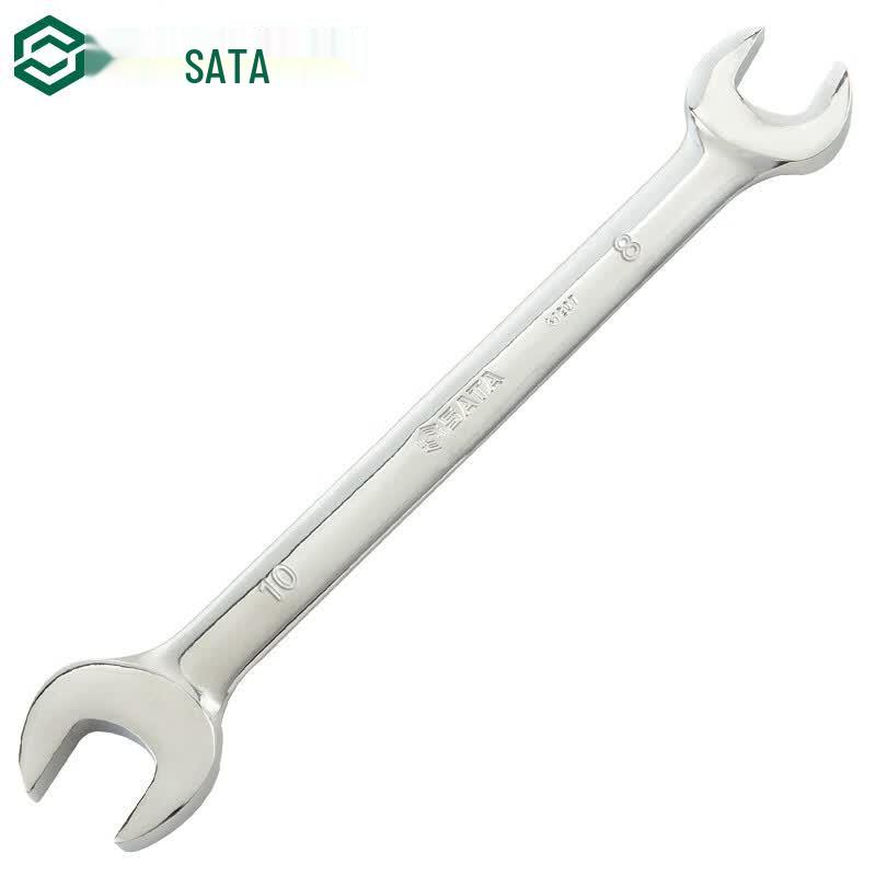SATA 41202 Fully Polished Double Open-End Wrench