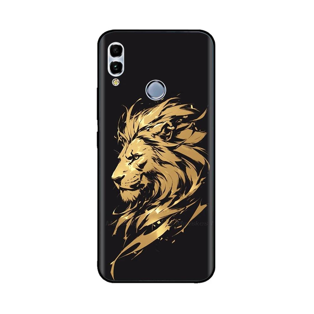 For Huawei P Smart 2019 Case Phone Cases Funny Camera Protection Soft Silicone Back Cover For Huawei P Smart 2019 Shell Fundas