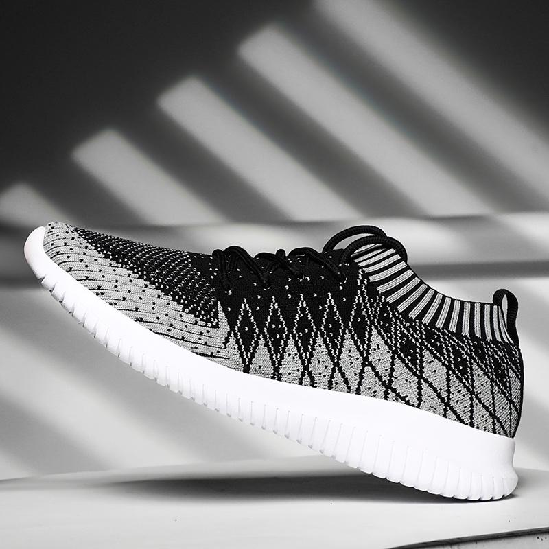 High Quality Mens Outdoor Mesh Breathable Sneakers Casual Running Shoes Board Shoes Cushioning Autumn Summer 2025 New 48