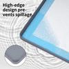 Potty Pad Holder Dog Potty Mat Tray Raised Edge Pee Pad Tray for Indoor Bathroom Apartment Patio Laundry Backyard Living Room
