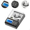 Digital Jewelry Scale Portable Milligram with Storage Pouch Weighing Tools for Home