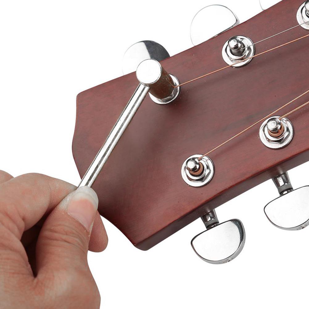 Metal Hex Wrench Adjustment Tool for Guitar Musical Instrument Accessory 7MM 8MM 6.35MM Silver