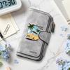 Women Long Wallet Summer Holiday Print Multi Card Holder Purse Fashion Casual Forever Design Portable Female Daily Clutch