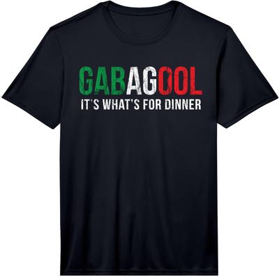 Mens Gabagool Capicola Meat Lover New Jersey Italian Gift Performance T-Shirt
