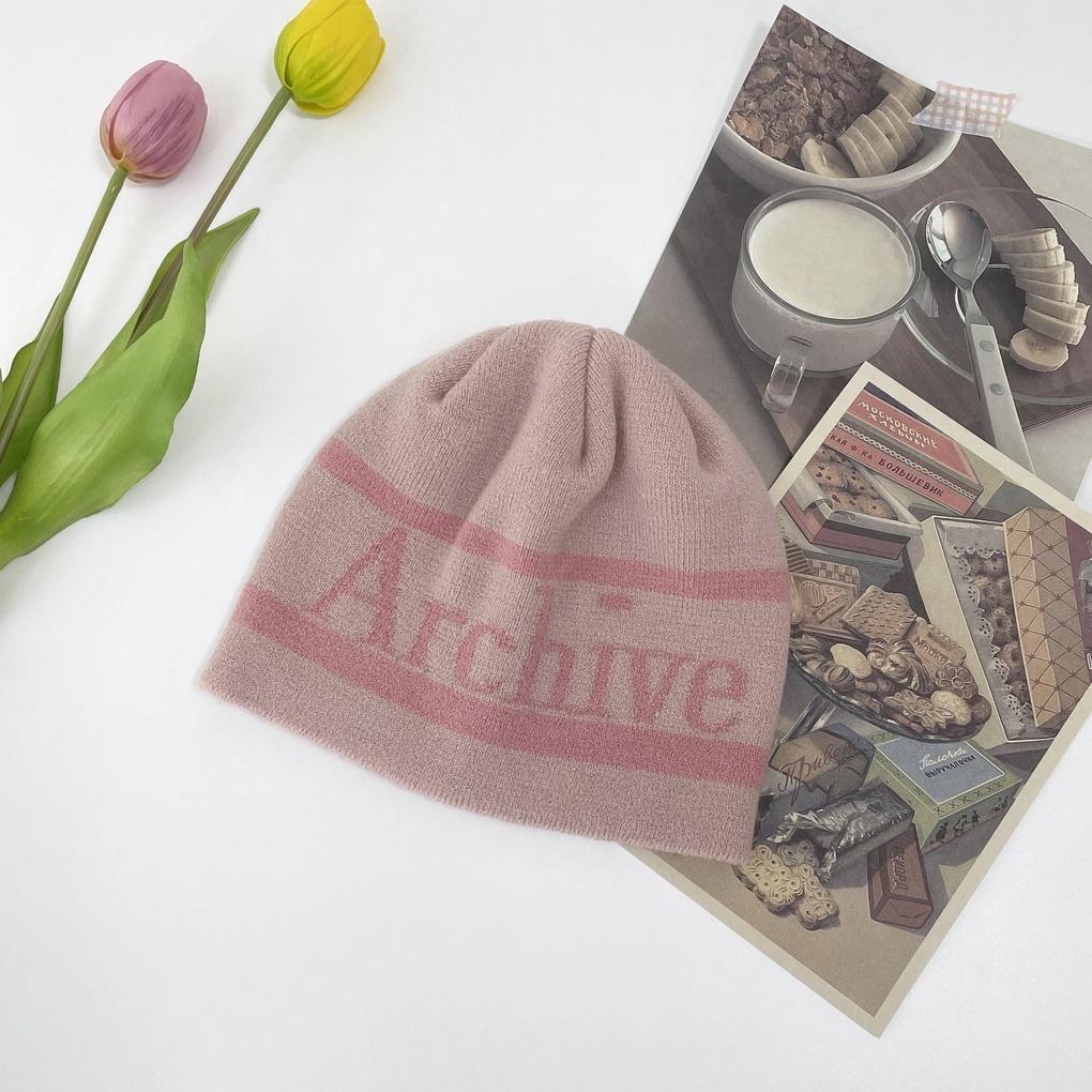 Women's Men's Couple Daily Archive Beanie Hat