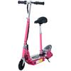 Foldable Powered Scooter with Adjustable Seat, Brake, Pink