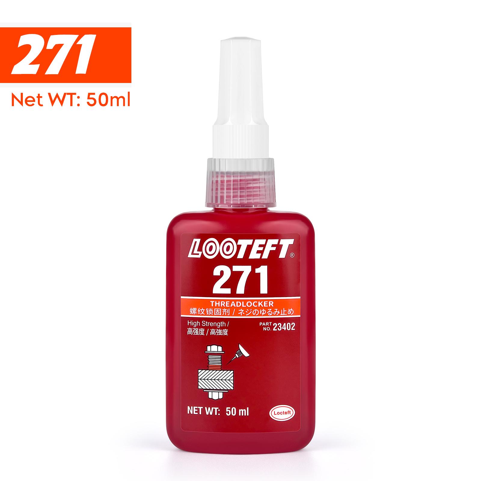 50 мл Фиксатор резьбы Клей для винтов Быстросохнущий Агент для фиксации резьбы Анаэробный клей Устойчивый к коррозии Клей против ослабления 271