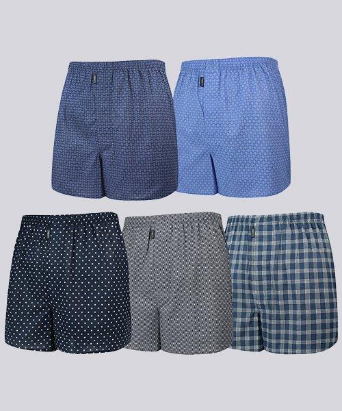 

[BYC] Мужские трусы-боксеры Premium из хлопка 5 шт. [Доставка из Кореи] 100% Оригинал 95