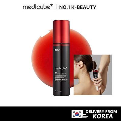Red Body Peeling Shot 110g Body Spray Cleanser for Strawberry Skin