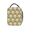 The Cheerful Pirate Flashing Signs Lunch Bag  Anime One Piece Funny Lunch Box For Child Cooler Bag Thermal Tote Handbags
