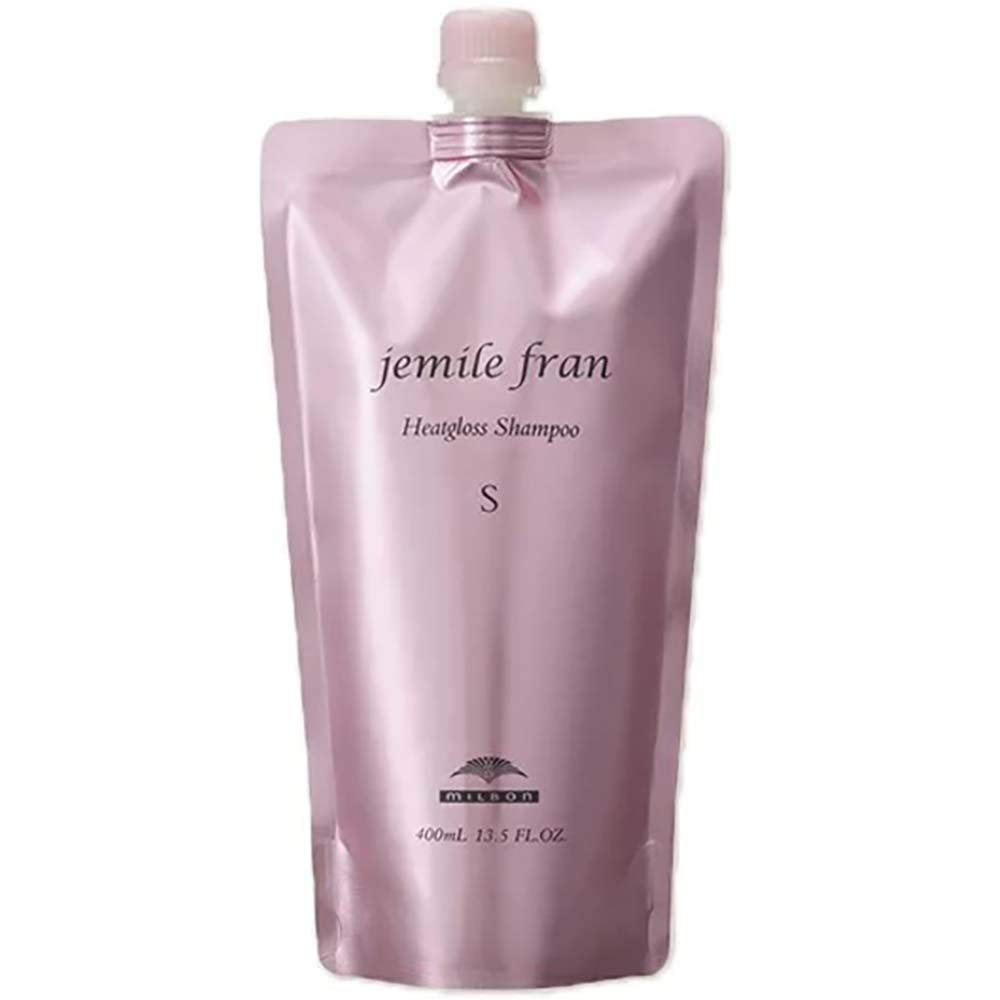 

jemile fran Milbon Jemile Fran Heat Gloss S Шампунь 400 мл Сменный блок