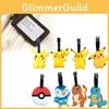 Pokemon Pikachu Charmander Squirtle Luggage Tag Gengar Charmander Squirtle Silicone Travel Tag For Travelers