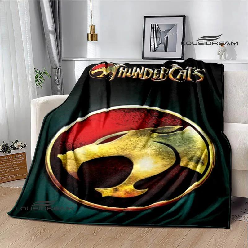 Thundercats Cartoon Printing blankets Children's Warm blanket t Flange blanket Home travel blanket bed linings Birthday Gift