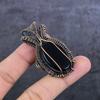 Blue Triplet Opal Handmade Copper Wire Wrap Jewelry Pendant 2.17" r3b51