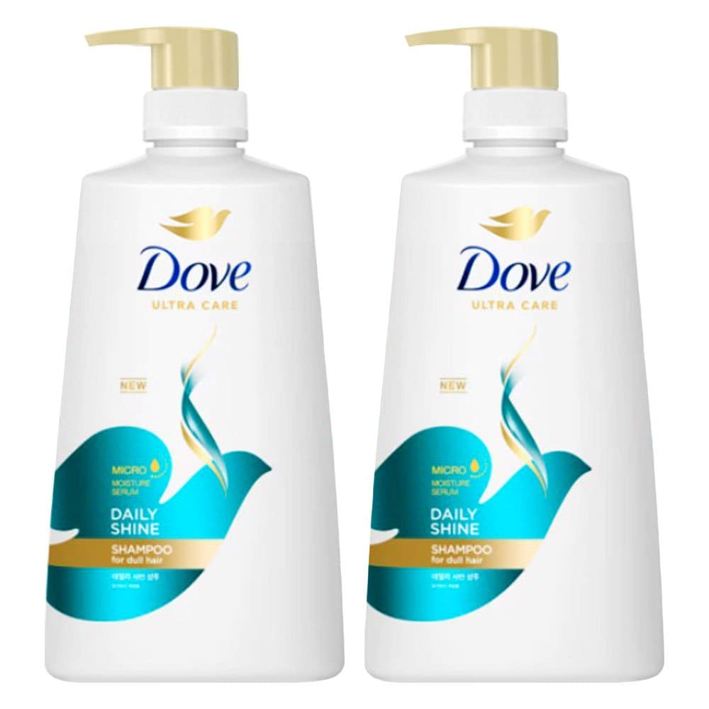 

Dove Daily Shine Shampoo 680ml X 2
