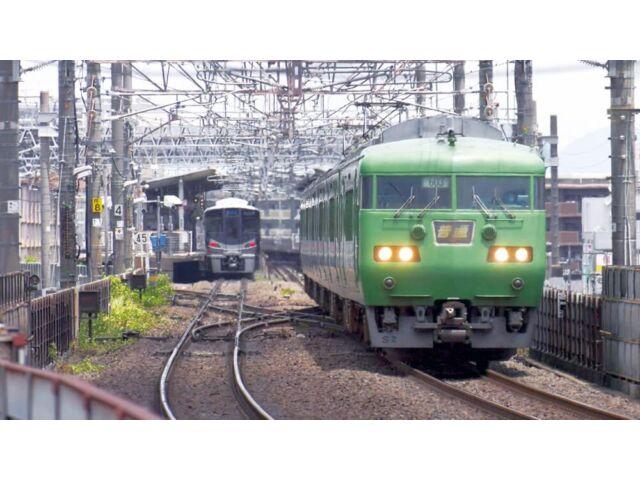 The Last J.N.R. Train Vol.1 & Vol.2 J.R. West (Blu-ray) Shonan color 115,103,117