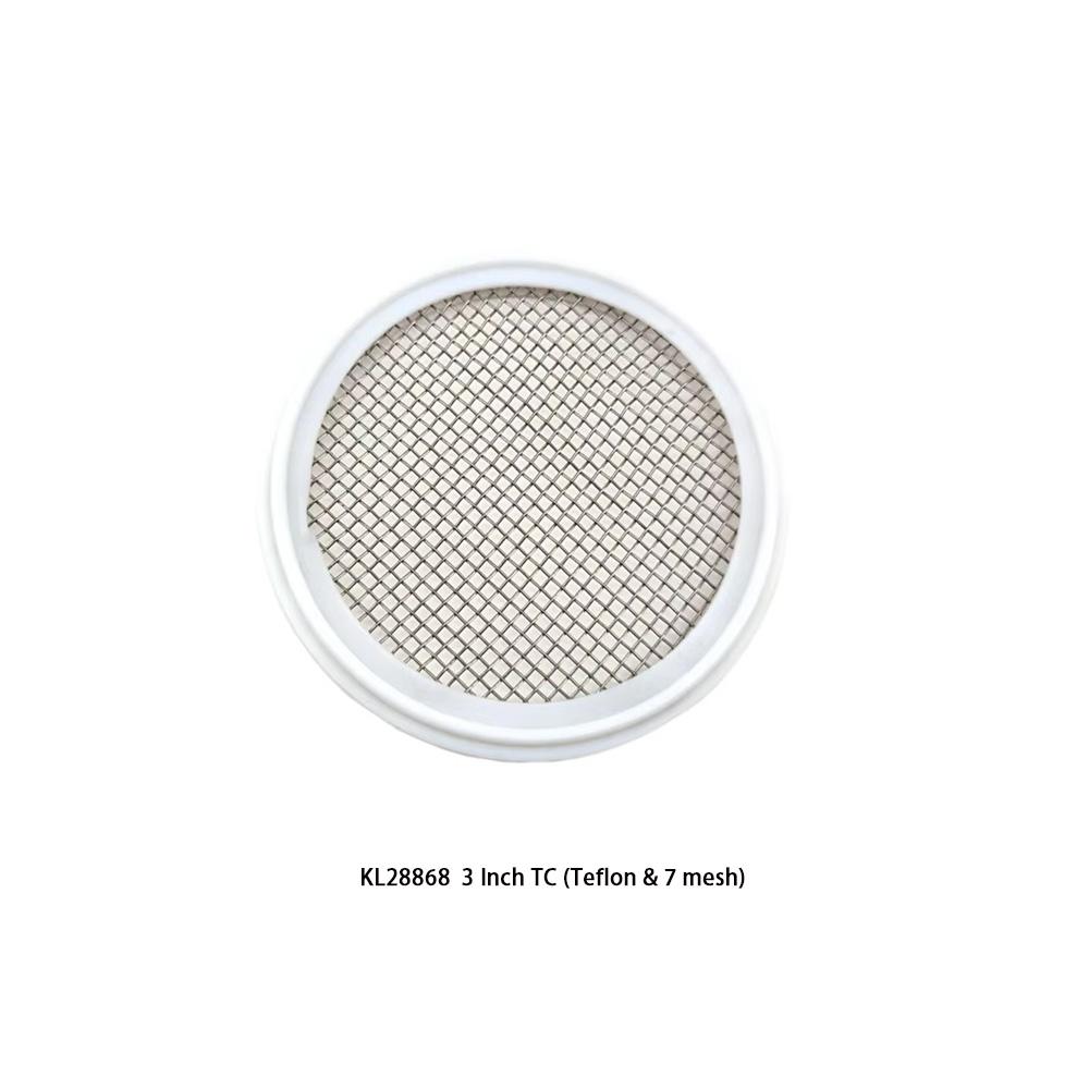 Kegland 1.5/2/3/4inch TC Stainless Mesh Screen 7/16 Mesh Filter Net Beer Accessories Home Brewing Barware