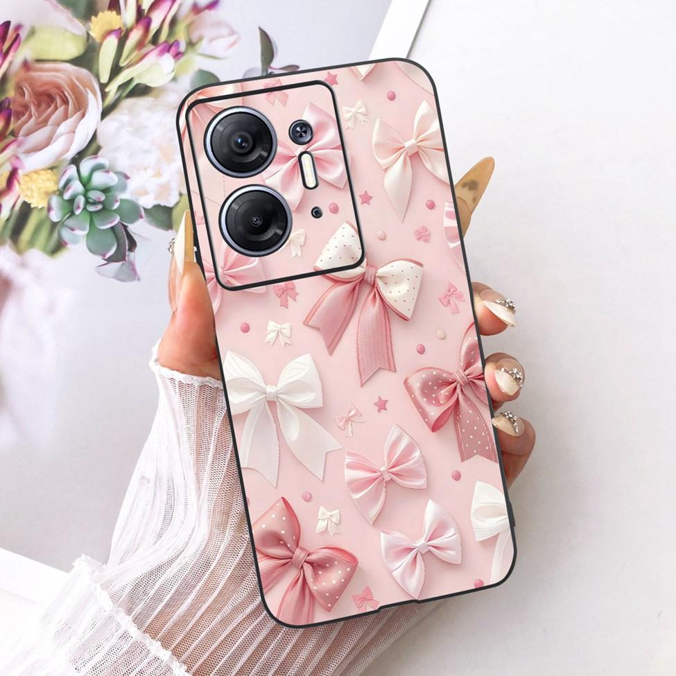 Phone Case For Infinix Hot 30 5G Cover X6832 Cute Cat Fashion Funny Painted Bumper For Infinix Hot30 5G Casing
