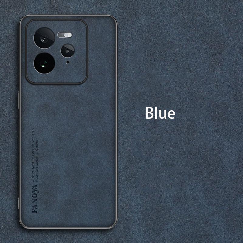 Luxuriöse Handyhülle aus Schafsleder und Silikon für Realme GT 7 Pro GT 6 Neo 6 SE Matt Stoßfeste Rückabdeckung Bumper Shell GT6 GT7 Pro