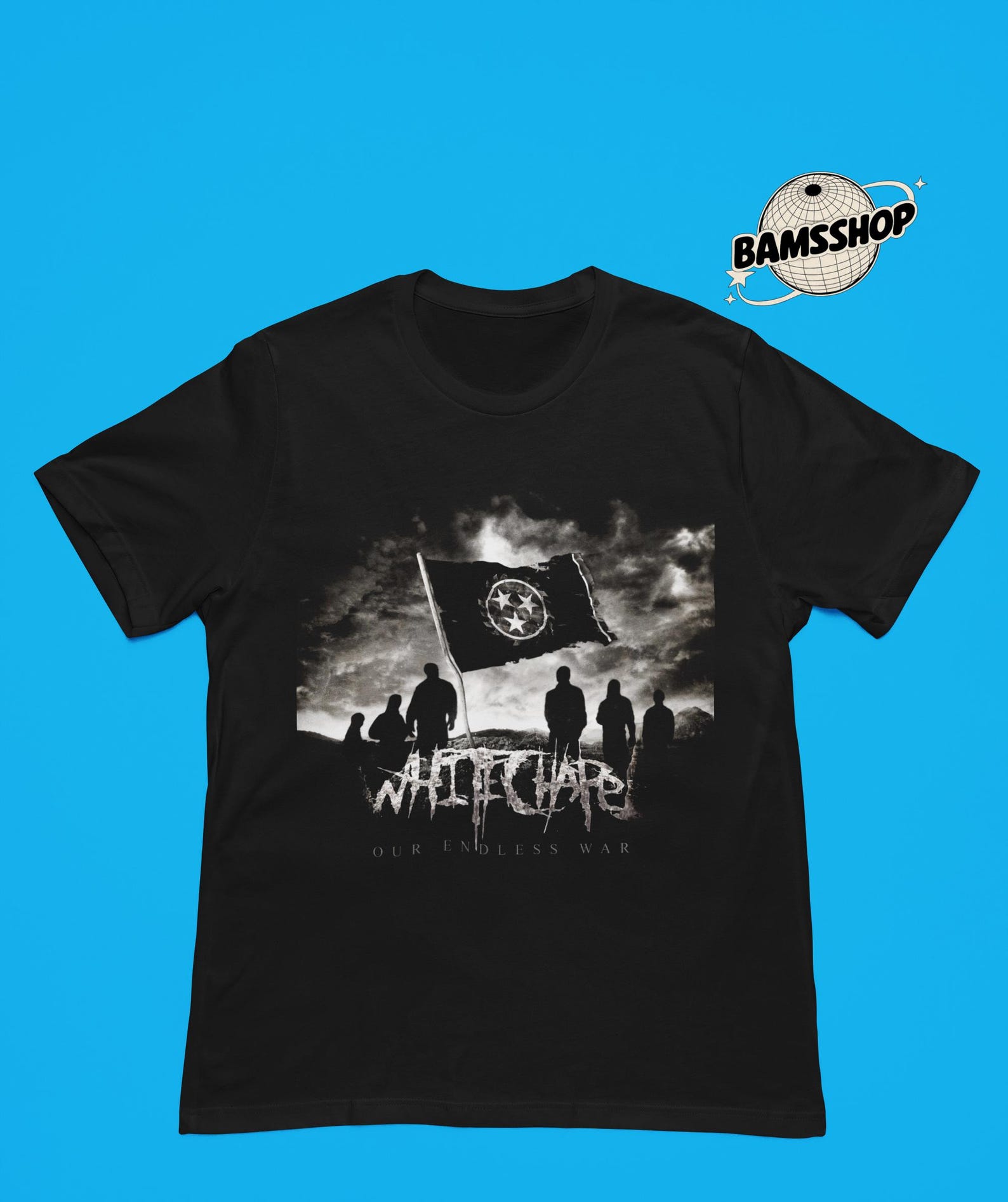 Whitechapel Band Tee, Our Endless War Album, Unisex Heavy Cotton T-Shirt M