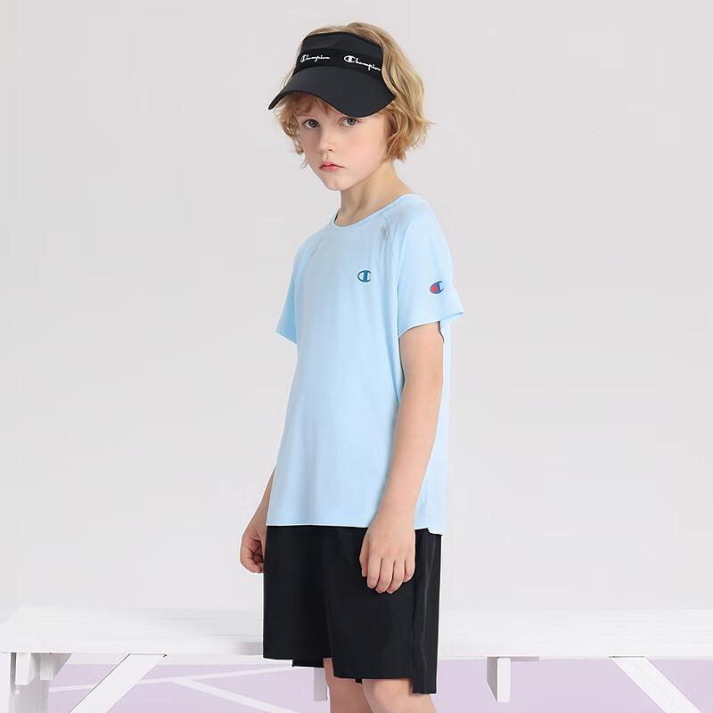 Champion Unisex Kids  Moisture-Wicking Short Sleeve T-Shirt L