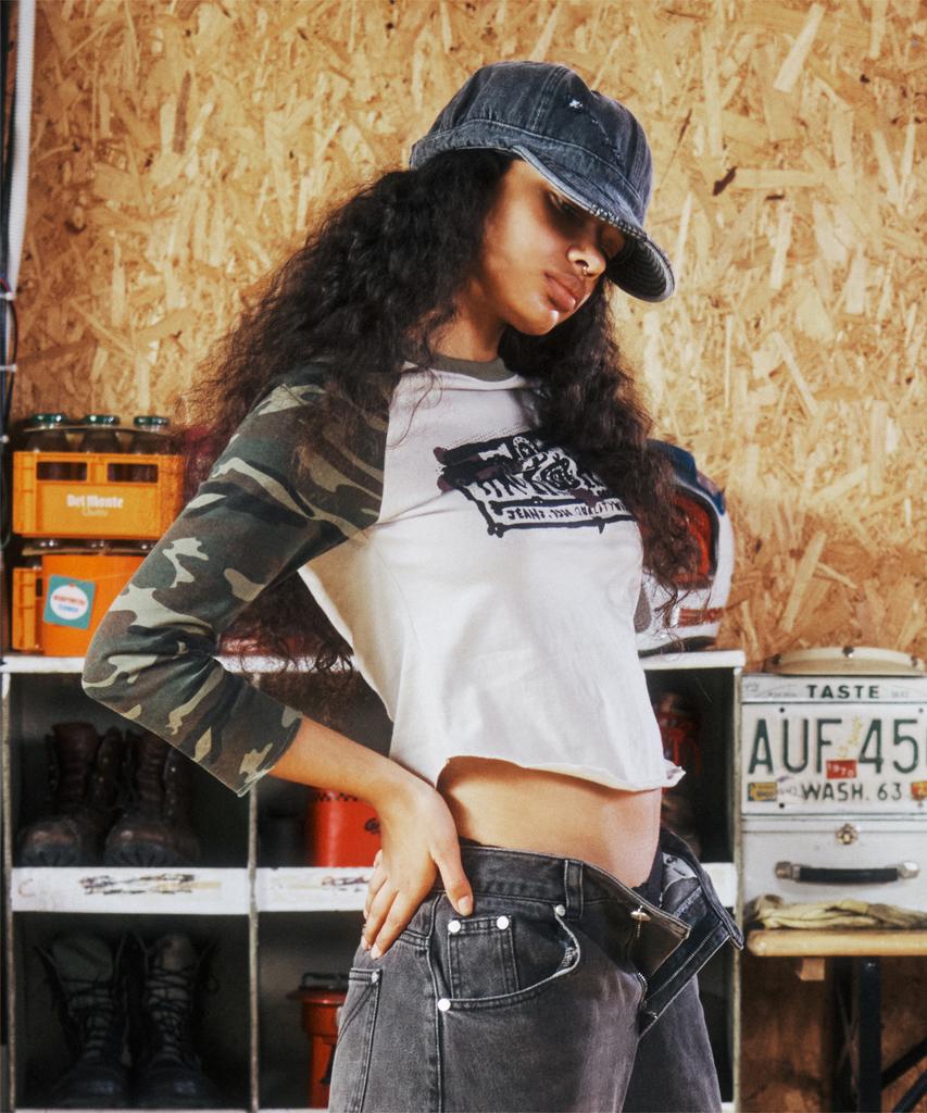 THEVINYLHOUSE Raw Country Ball Cap Black