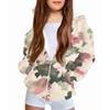 Children's Fashion Christmas Printed Long Sleeved Hooded Sweatshirt Girls' Hoodie Jacket