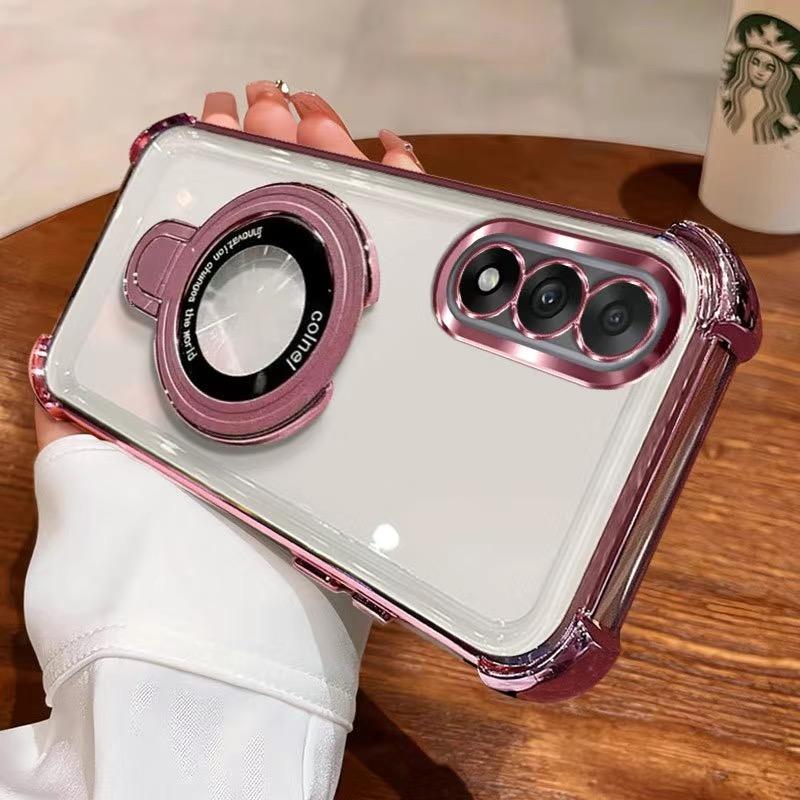 

Case For OnePlus Nord 5 5G Plating Shockproof Magnetic Bracket For Magsafe With Holder Stand Cover OnePlus Nord 5