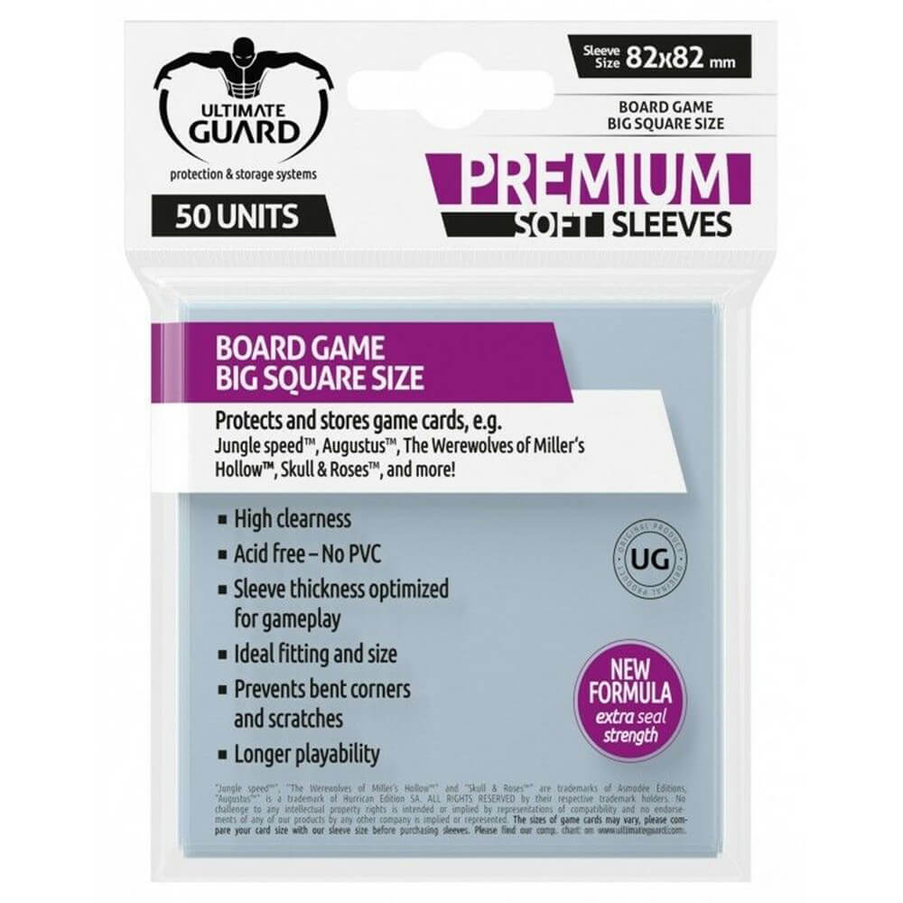 

Ultimate Guard Премиум Чехлы для настольных игр Большие квадратные (82x82)