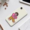 For iPhone 16e Case Love Girl Pattern Printing Straight Edge TPU Phone Back Cover