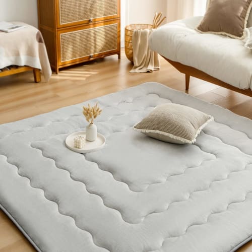 Fuwawa Kotatsu Futon, Large Rectangular Mat for Winter Use, 190 X 240 Cm, Extra Fill, SEK Hygiene Certified, Compatible with Kotatsu Futons, Antibacte