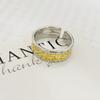 Tang-dynastie Patroon Ring: Elegant Niche Ontwerp met High-End Textuur
